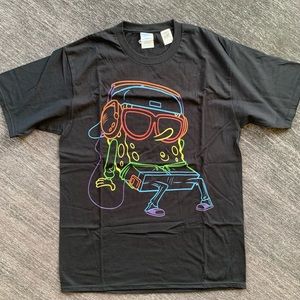 Nickelodeon SpongeBob SquarePants Hip Hop Black S/S Medium T-shirt